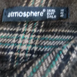 Falda mini Atmosphere cuadros