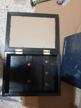 CUADRO Y PORTALLAVES VINTAGE