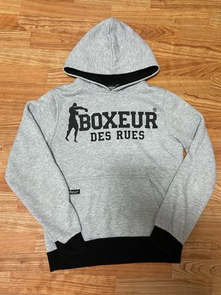 Sudadera Boxeur des Rues gris
