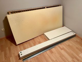 Cama individual MALM Ikea blanca