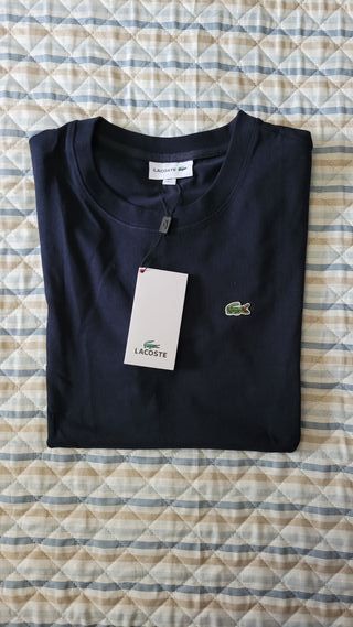 Camiseta Lacoste Azul Oscuro