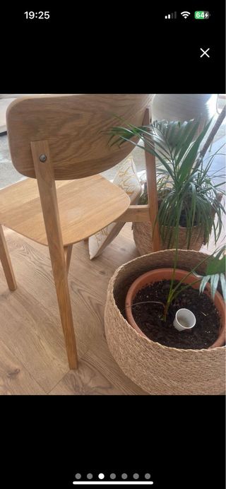 Silla de madera El Corte Inglés