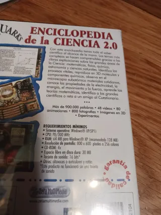 El Cuerpo Humano 2.0 y Enciclopedia de la ciencia