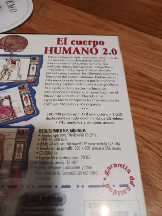 El Cuerpo Humano 2.0 y Enciclopedia de la ciencia