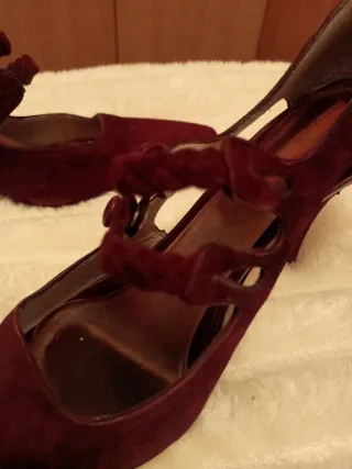 Zapatos Carolina Herrera Morados