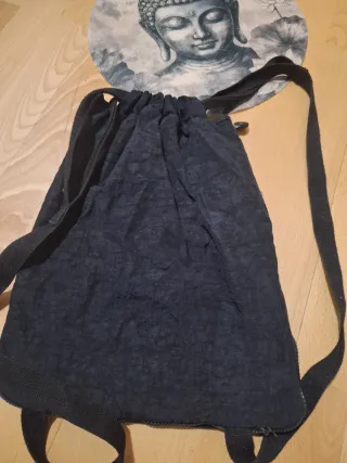 Mochila extensible negra