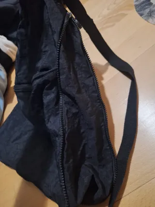 Mochila extensible negra