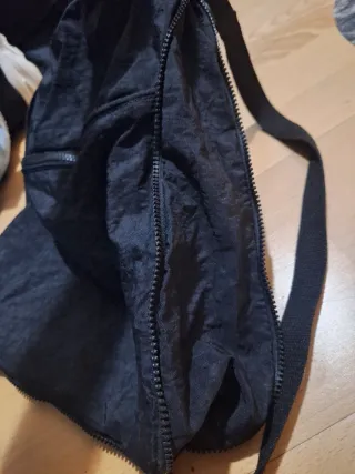 Mochila extensible negra