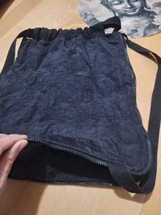 Mochila extensible negra