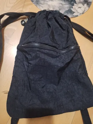 Mochila extensible negra