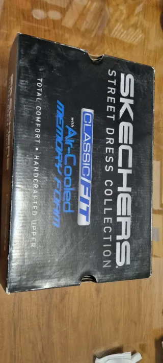 Zapatillas Skechers Talla 41 Hombre Gris   nuevas