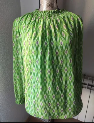 Blusa verde retro New Collection