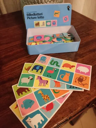 Juego de mesa infantil Billedlotteri