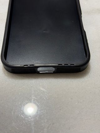 Funda iPhone 16 Piel Negra