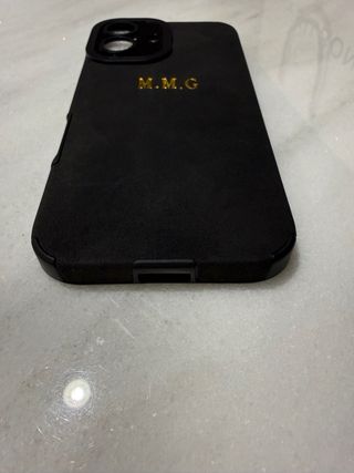 Funda iPhone 16 Piel Negra