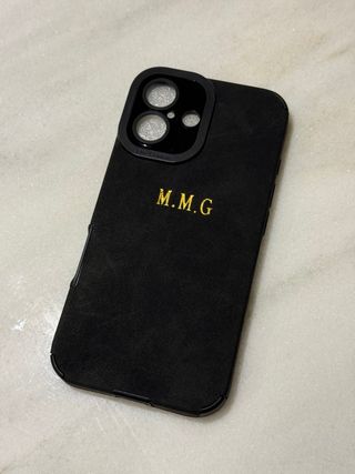 Funda iPhone 16 Piel Negra
