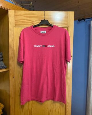 Camiseta Tommy Jeans Rosa