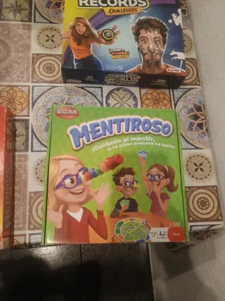 Lote 6 Juegos de Mesa (5 Segundos, Hedbanz, etc.)