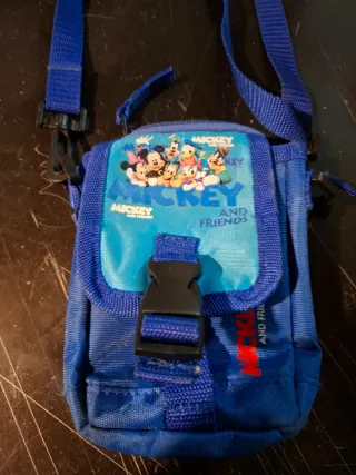 Bandolera Mickey y Amigos Disney Azul