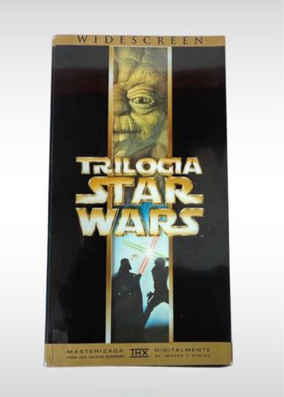 Trilogía Star Wars VHS Widescreen