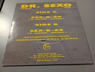 Vinilo Dr. Sexo - Sex 69