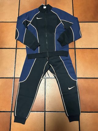 Chándal Nike Tech Negro y Azul