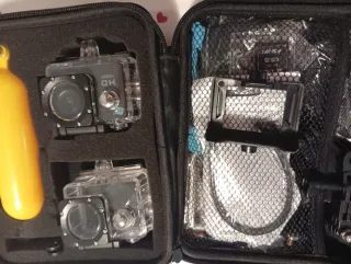 Cámara de acción HD 1080p + Accesorios