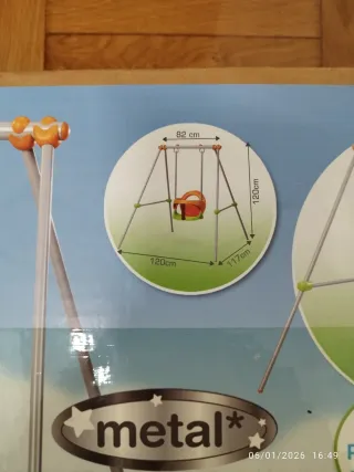 Columpio Metal Smoby Infantil