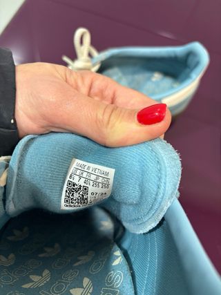 Zapatillas Adidas Spezial Azul/Blanco