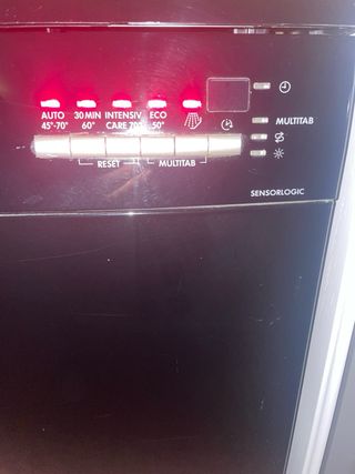 Lavavajillas AEG Electrolux Negro