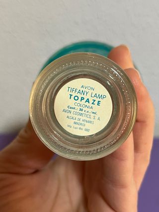Frascos Lampara Avon Tiffany
