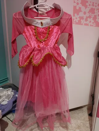 Disfraz Bella durmiente,Talla 130 cm
