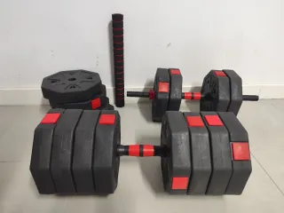 Mancuernas ajustables de 48 kilos