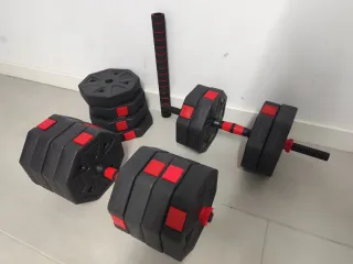 Mancuernas ajustables de 48 kilos