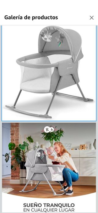 Cuna de viaje Kinderkraft