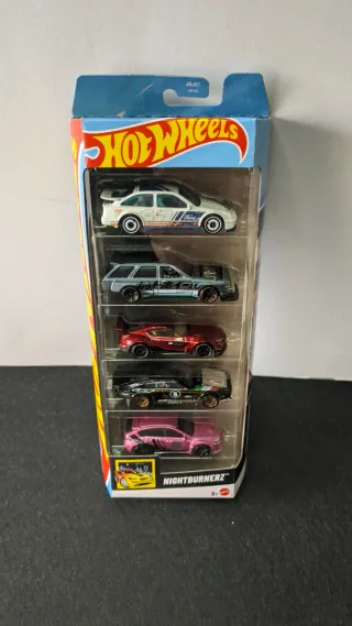Hot Wheels Nightburnerz 5-Car Pack