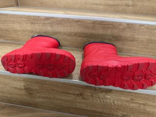 Scarpone neve rossi bambino tg 35