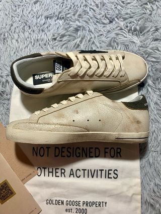 Golden Goose Sneakers Beige/Nero