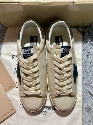 Golden Goose Sneakers Beige/Nero