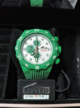 Reloj Lotus Champions 2010 Verde