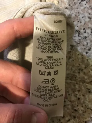 Maglione di lana Burberry tg.M uomo