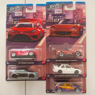 Hot Wheels Silver Series Compact Kings