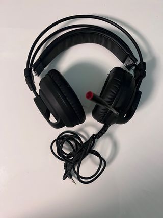 Auriculares GENBU negros con micrófono