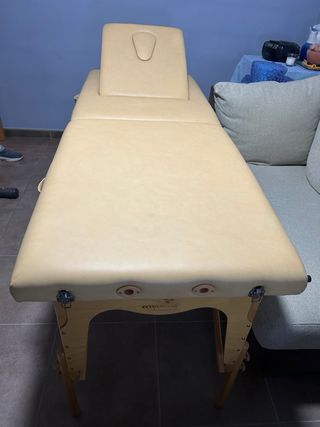 Camilla plegable Ecopostural: 2 cuerpos 182x68x85*