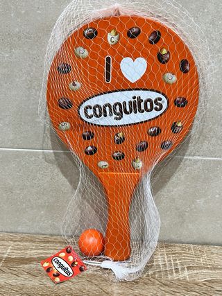 CONJUNTO DOS PALAS PLAYA Y PELOTA CONGUITOS NUEVO