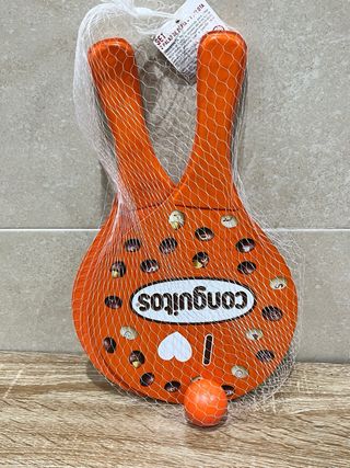 CONJUNTO DOS PALAS PLAYA Y PELOTA CONGUITOS NUEVO