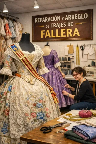 Arreglos trajes de falleros, Alzira