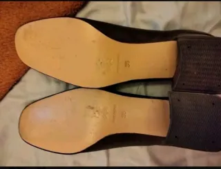 Zapatos de piel negros talla 36