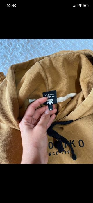Sudadera Kaotiko Marrón