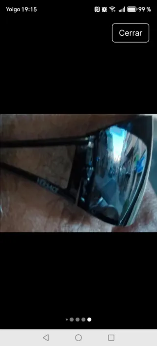 Gafas de sol Versace auténticas negras